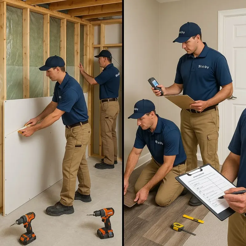 Repairs and Reconstruction process in Bluffdale, UT